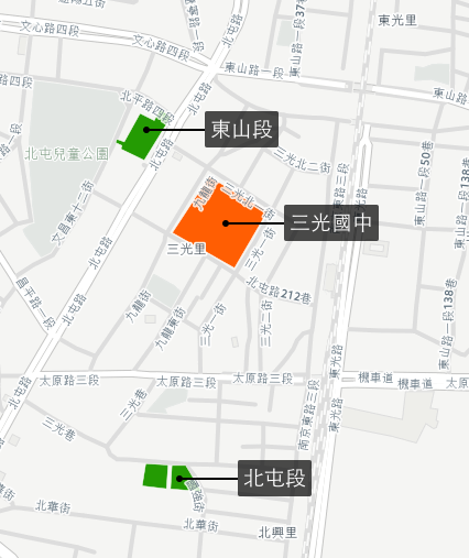 台中市社會住宅地圖