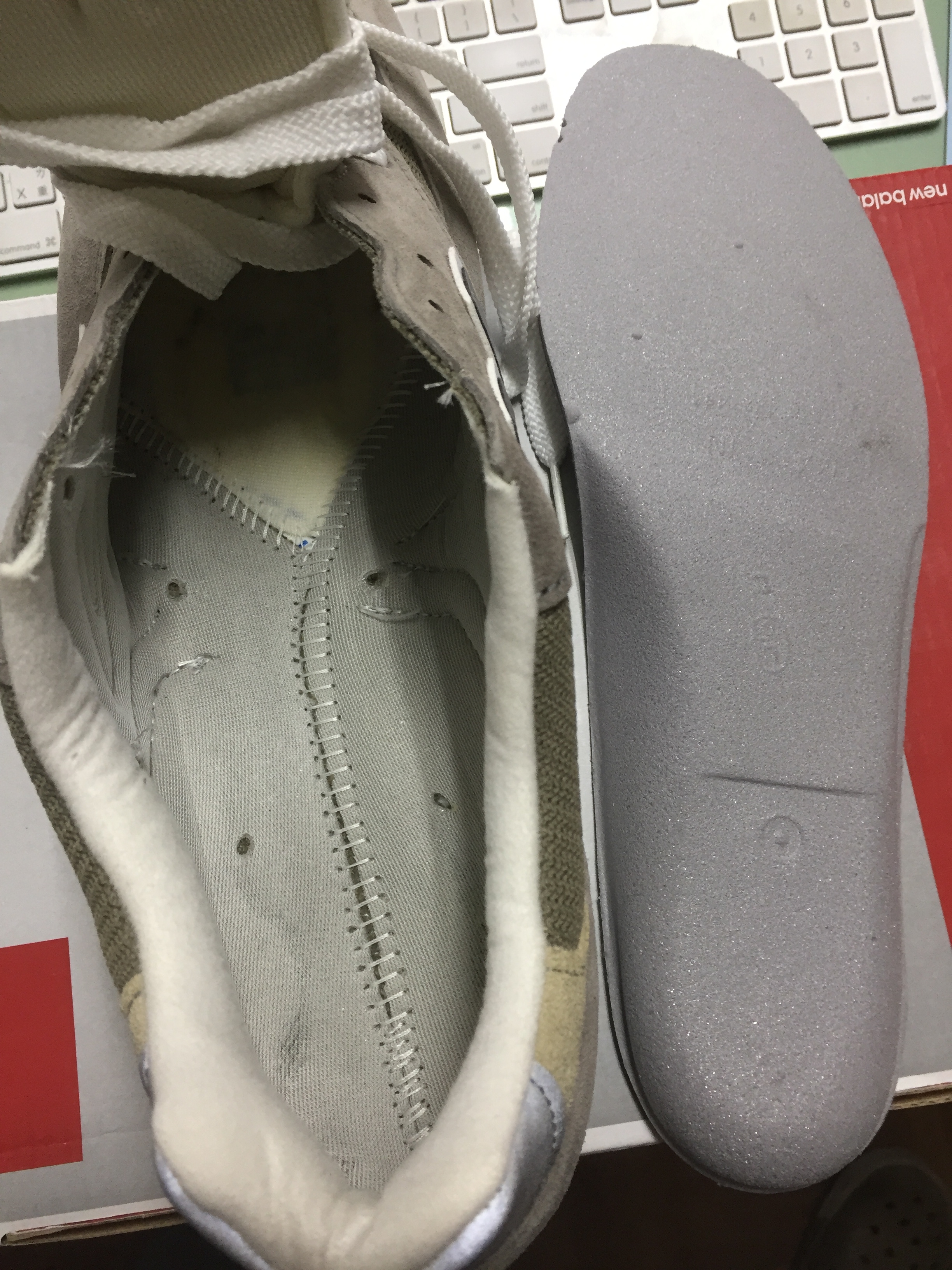 這雙 New Balance M996GY  是否是真品