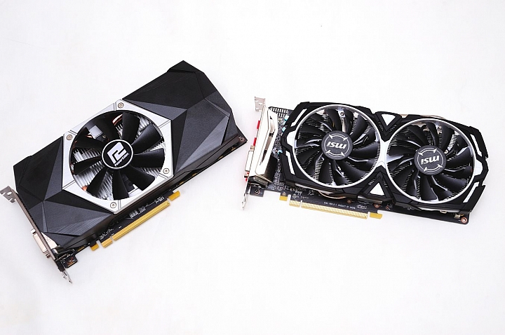 平價 RX470 比拚，撼訊紅龍版 RX470 4GB 對決微星鎧甲虎 RX470 Armor 4GB