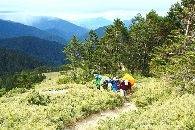 天公作美的南湖大山四日行程