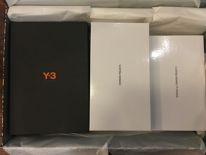 白色聖誕小開箱~Y3+Common Projects分享