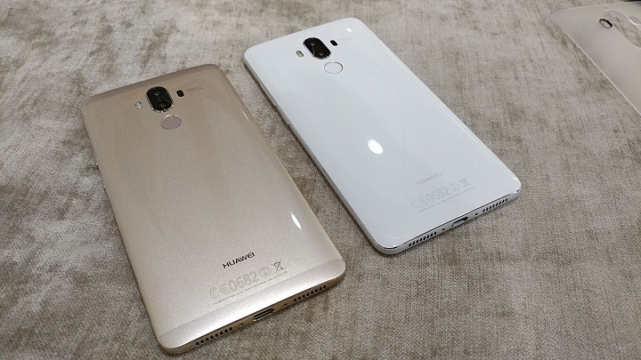 Mate9 陶瓷白及香檳金開箱照～～～