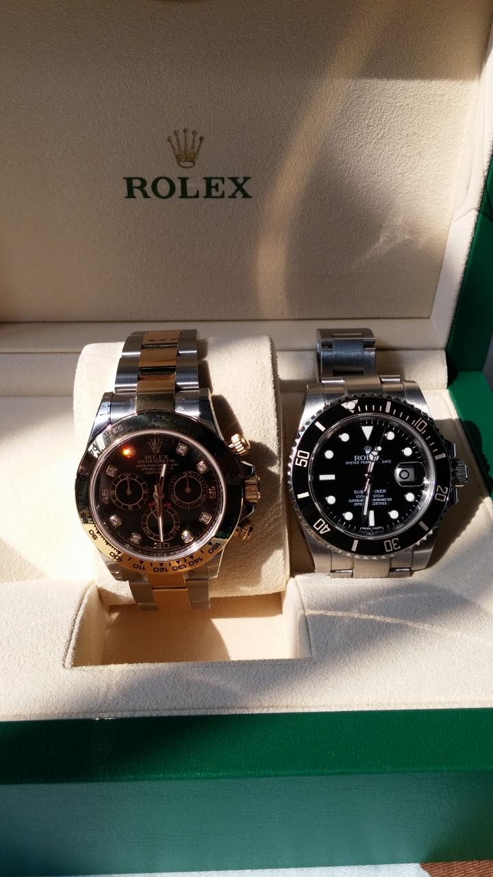 116503G 開箱，趁日元新低，第一次在大阪買勞力士