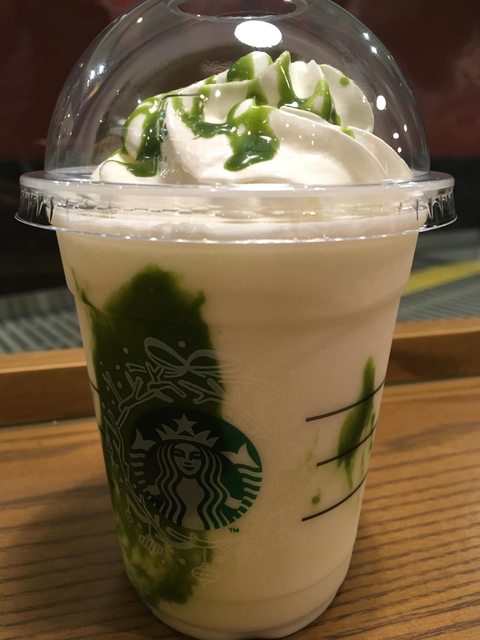 「日本星巴克」--抹茶白巧克力&星冰樂系列&點餐日文