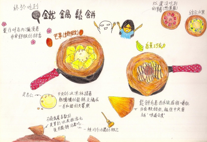 台南小巷轉個彎-遇見 bibi pancake (完整文)