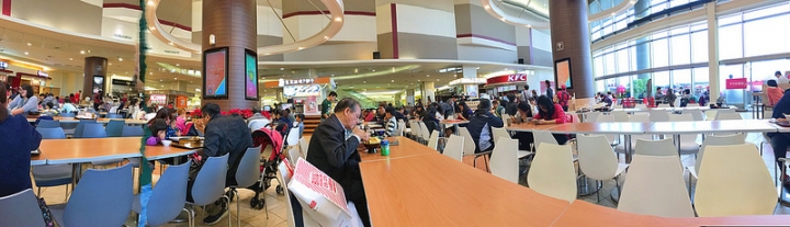 【玩 新北】中和區 環球購物中心最道地的天丼！日本「濱乃屋」。誰說美食街沒美食~