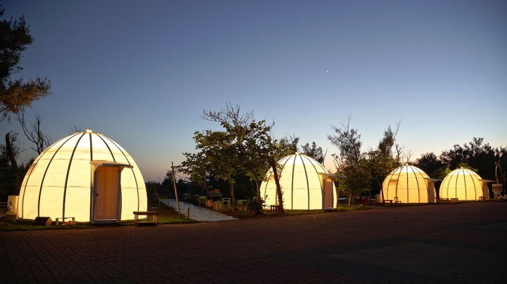 [台南][北門區] 雙春濱海遊憩區 綠色隧道x小忘憂森林星光帳篷（Vanaheim愛莊園）