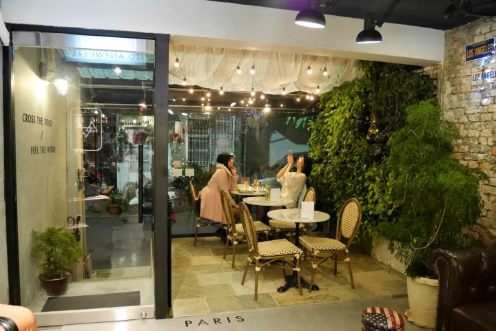 【台北行天宮站 | 餐廳】開啟通往異國的任意門。旅行風格餐廳✈Anywhere Cafe&Travel