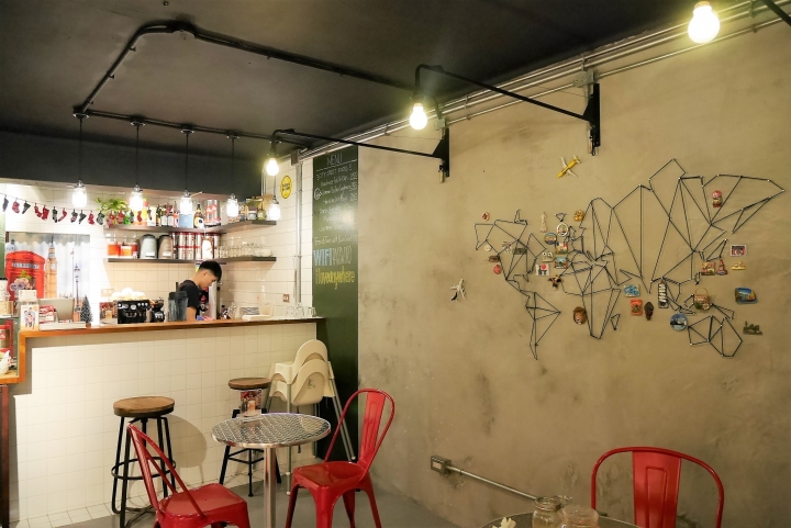 【台北行天宮站 | 餐廳】開啟通往異國的任意門。旅行風格餐廳✈Anywhere Cafe&Travel