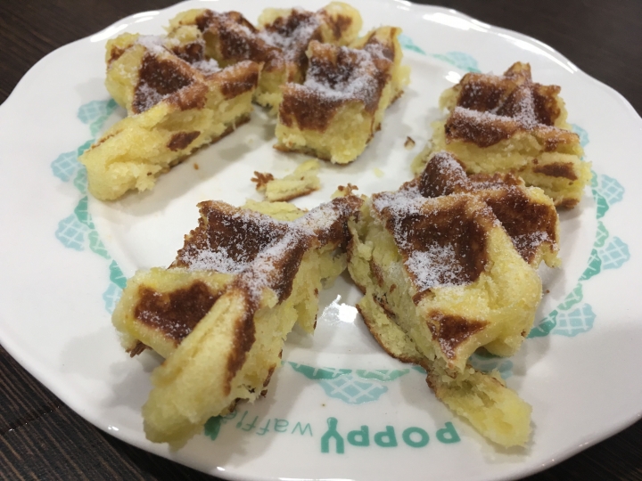 [鬆餅/義大利麵/燉飯]苗栗頭份~竹南運動公園附近~POPPY Waffle 比利時珍珠糖列日鬆餅餐廳食記