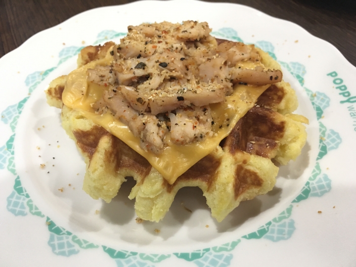 [鬆餅/義大利麵/燉飯]苗栗頭份~竹南運動公園附近~POPPY Waffle 比利時珍珠糖列日鬆餅餐廳食記