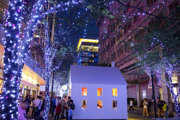 【玩 台北】信義區 遇見"愛Sharing 2016"。走我們一去逛信義商圈。繽紛聖誕信義商圈(中篇)