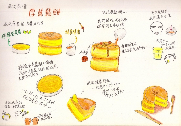 台南小巷轉個彎-遇見 bibi pancake (完整文)