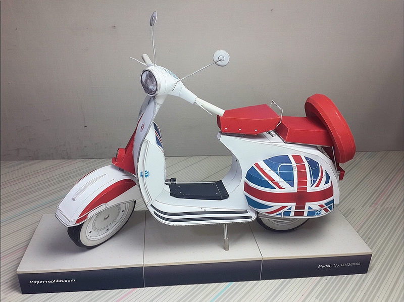 不能騎的 偉士牌150