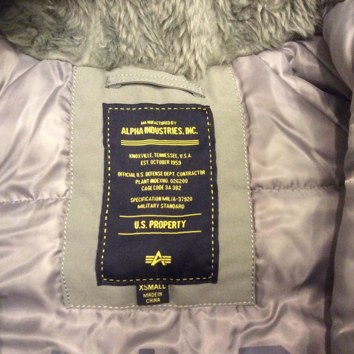 ［國民外套］Alpha Industries Altitude長外套