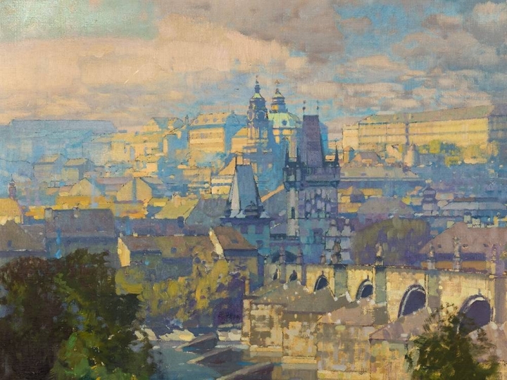 “Four Seasons in Prague”   Author: Jaroslav Šetelík