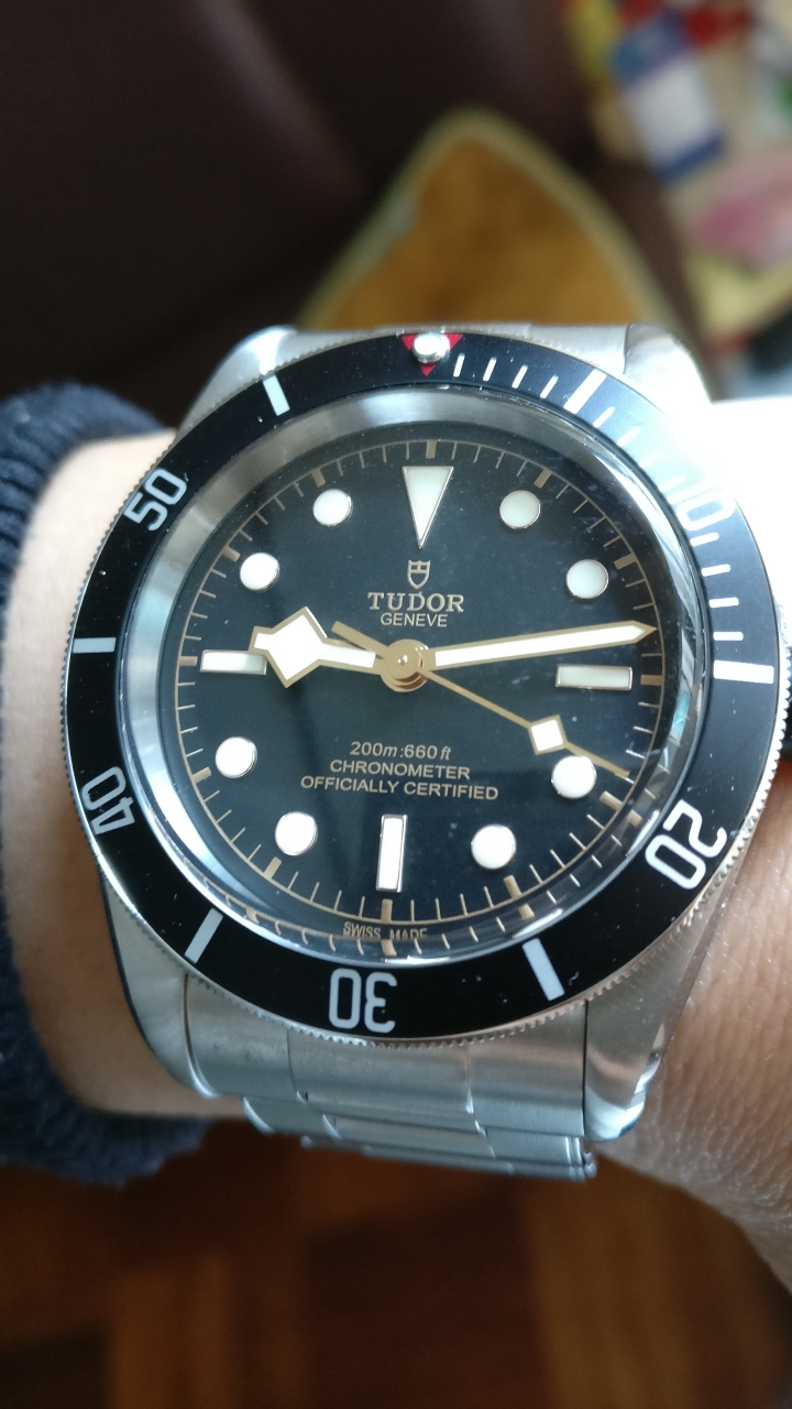 新年禮物~新版TUDOR BLACK BAY 79230N開箱