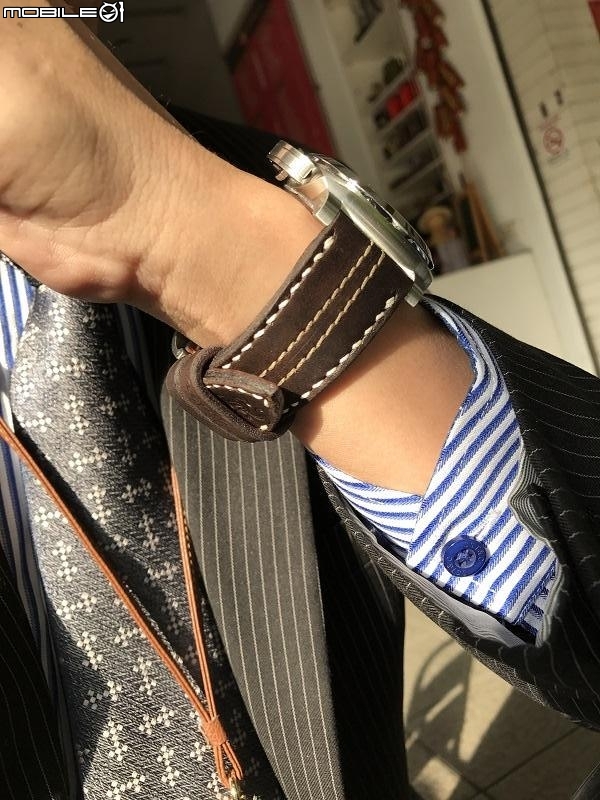 【手錶換新衣】agnès b for 沛納海錶帶