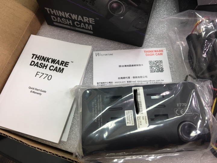 Thinkware F770 行車紀錄器安裝實際分享
