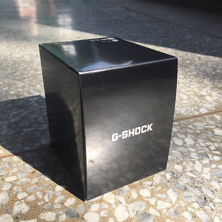 [開箱]CASIO G-SHOCK 紅黑碼錶運動錶 GA-500P-4AJF