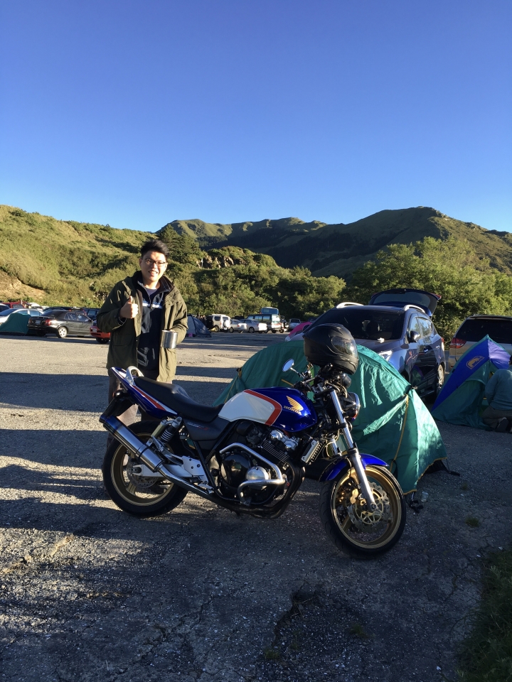 CB400 合歡山露營趣
