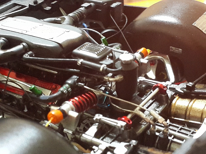 [Tamiya 1:24] 田宮 法拉利 F50  Ferrari F50 製作過程
