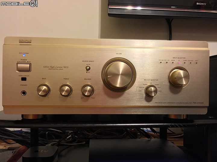 誰說二手老機沒好料之DENON PMA-2000IIIr開箱