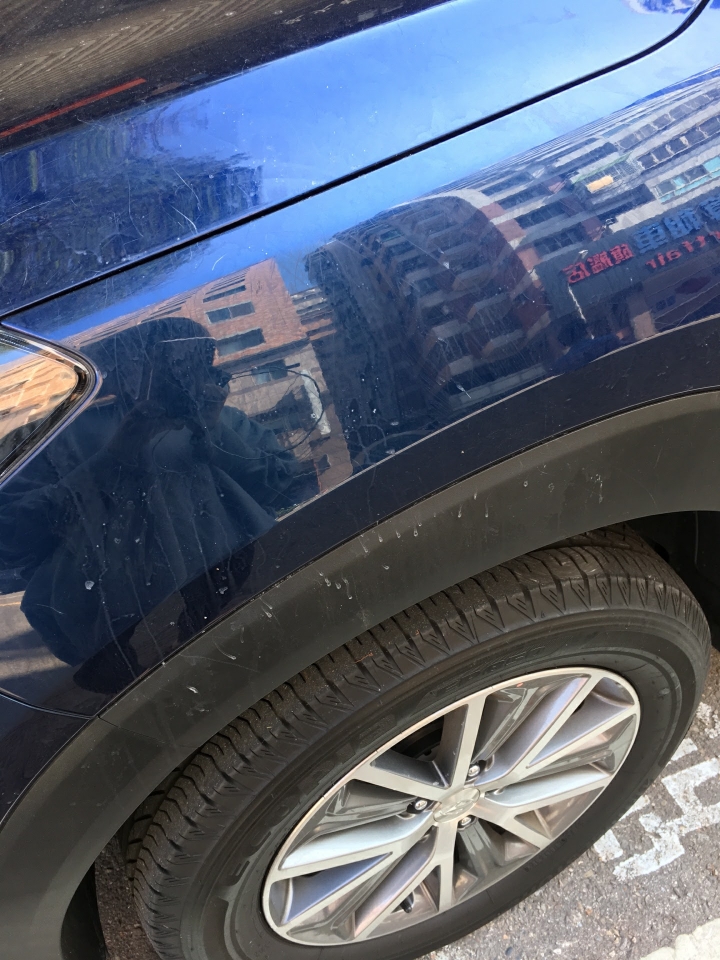 NEW TUCSON 原廠烤漆一問