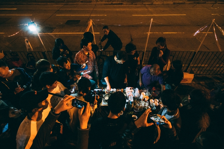 大年初二的香港夜市