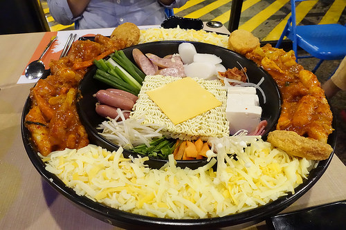 【食記】板橋捷運府中站。Omaya春川炒雞(板橋店)