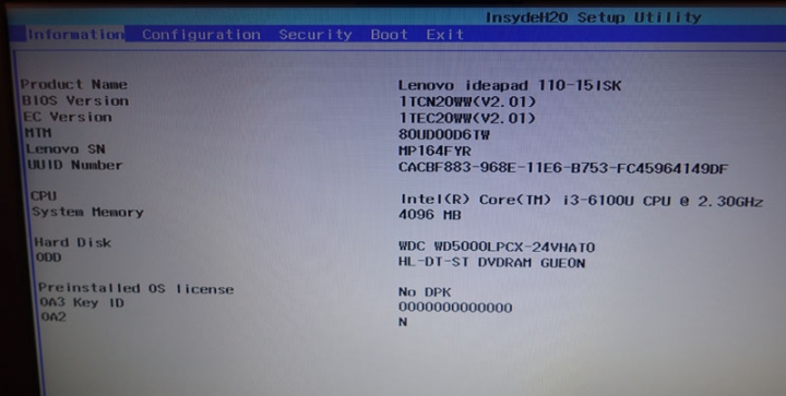 Lenovo ideapad 110-15ISK筆記型電腦開箱拆機