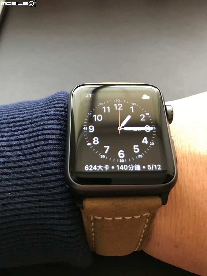 五種材質的Apple watch錶帶分享。