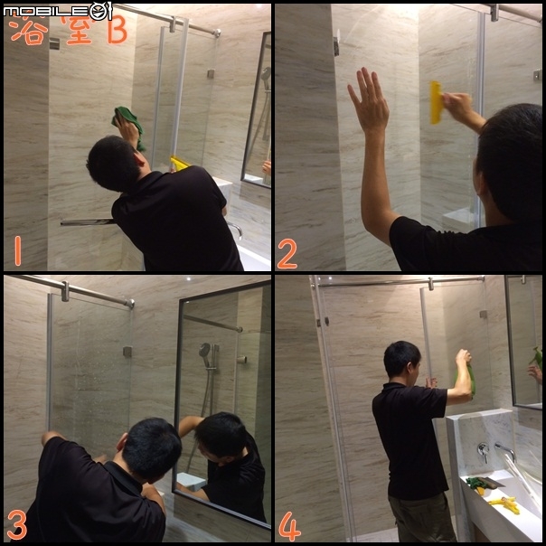 [防玻璃碎裂] 我把我家浴室變安全啦~~防爆膜2min