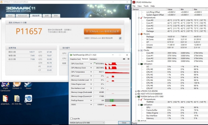 GIGABYTE P55W V7，效能小幅調整，溫度表現更理想