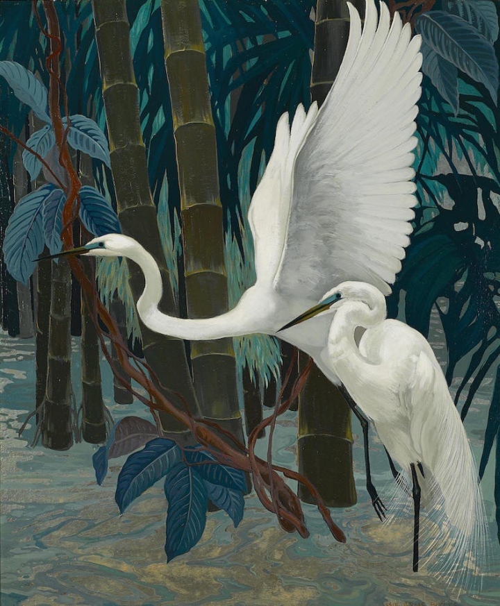 ［藝術分享］Jessie Arms Botke (1883-1971)