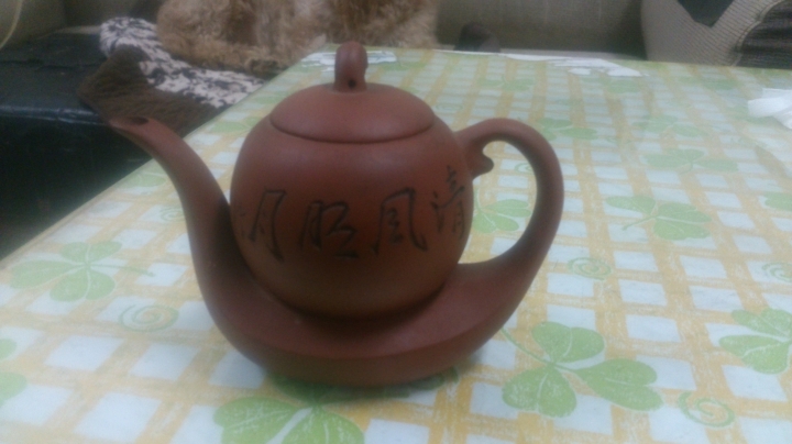 掃除翻到的茶壺