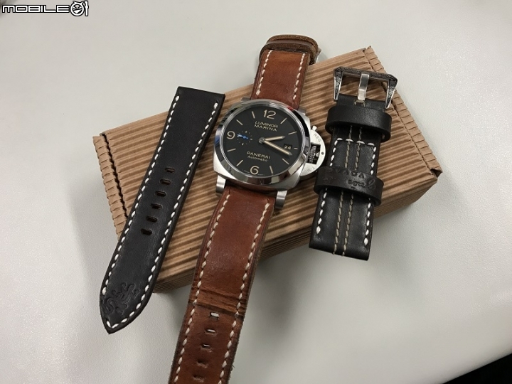【手錶換新衣】agnès b for 沛納海錶帶