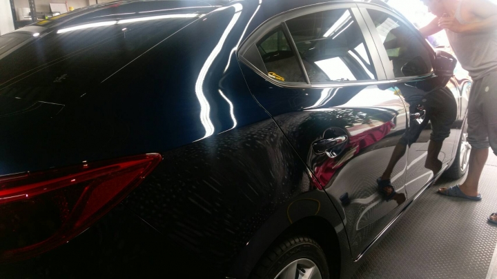mazda3  鍍膜diy