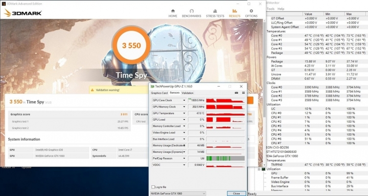 GIGABYTE P55W V7，效能小幅調整，溫度表現更理想