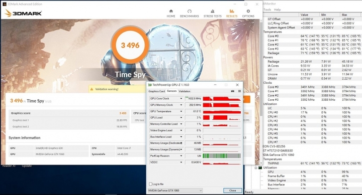GIGABYTE P55W V7，效能小幅調整，溫度表現更理想