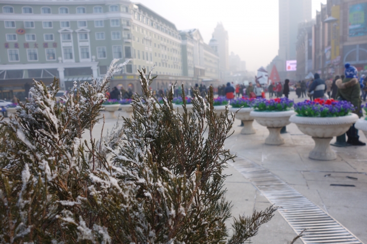 2017年第一道曙光，黑龍江極地冰上馬拉松，