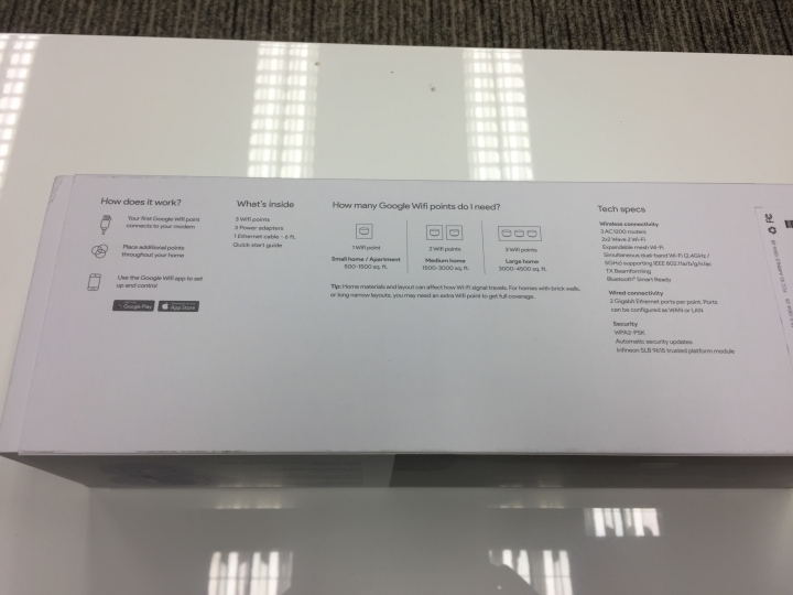我家的首個 Mesh Network 開箱 - Google Wifi System (超推薦)