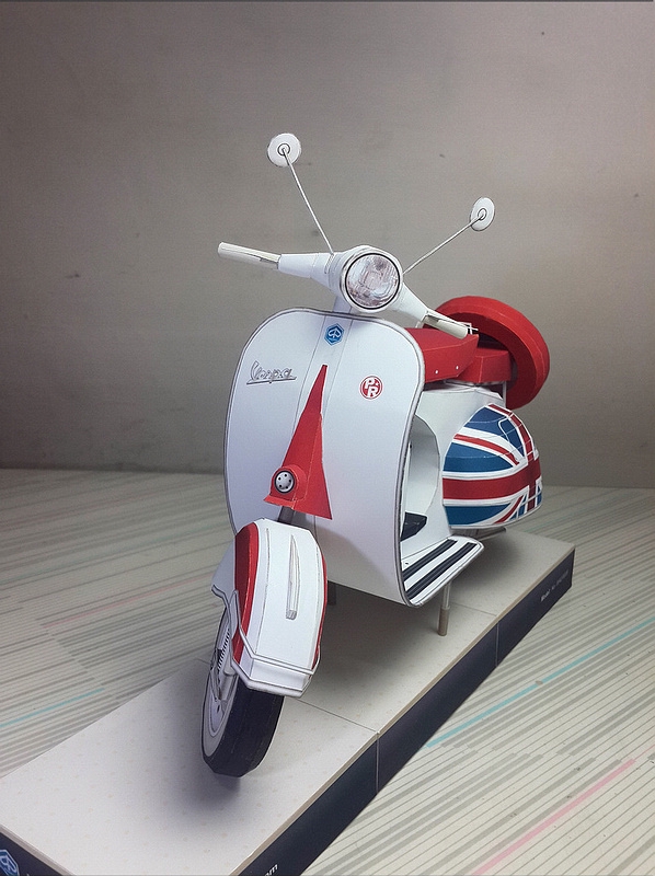 不能騎的 偉士牌150