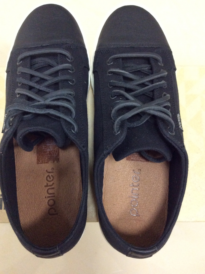 「開箱」不認識的品牌 "POINTER" 帆布鞋