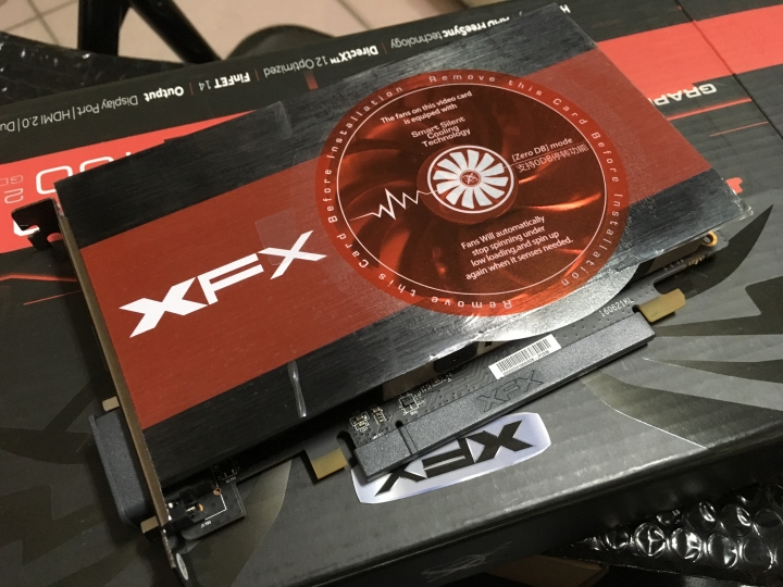 XFX RX 460 2GB 輕開箱...