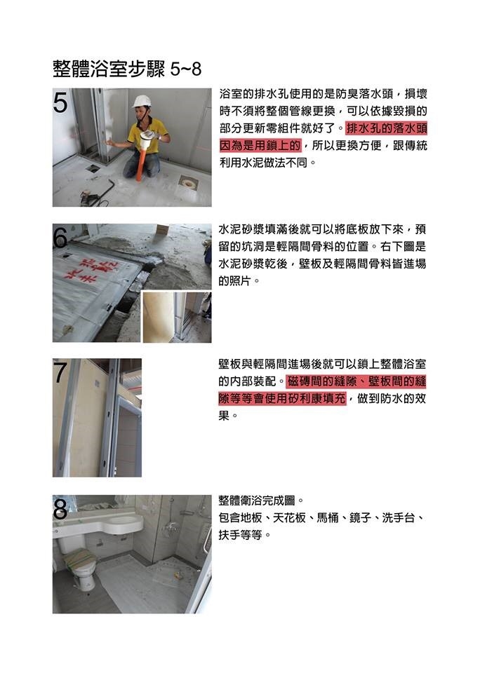 誠心找整體浴室 組裝工班