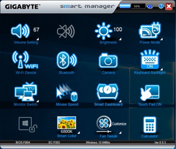 GIGABYTE P55W V7，效能小幅調整，溫度表現更理想
