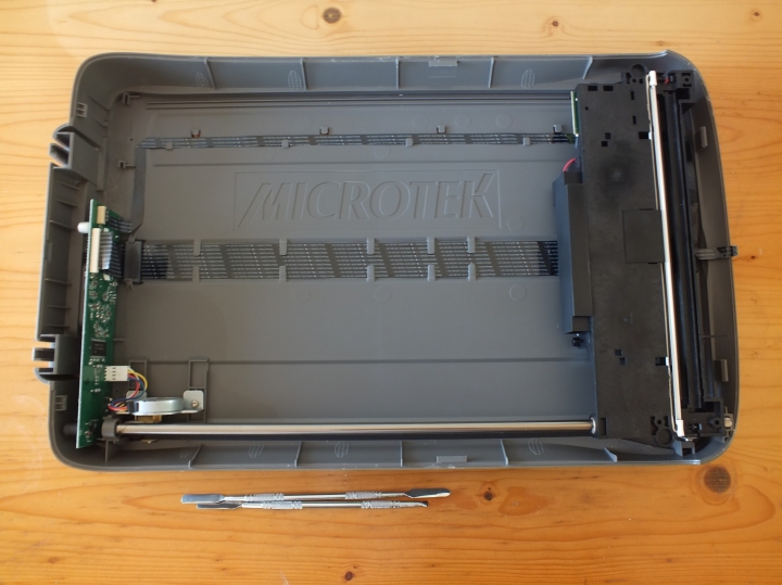 【說謝謝】一元一個夢，老掃描器Microtek s430 拆解除塵再利用