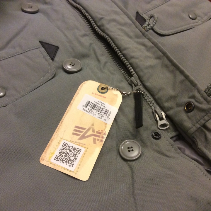 ［國民外套］Alpha Industries Altitude長外套