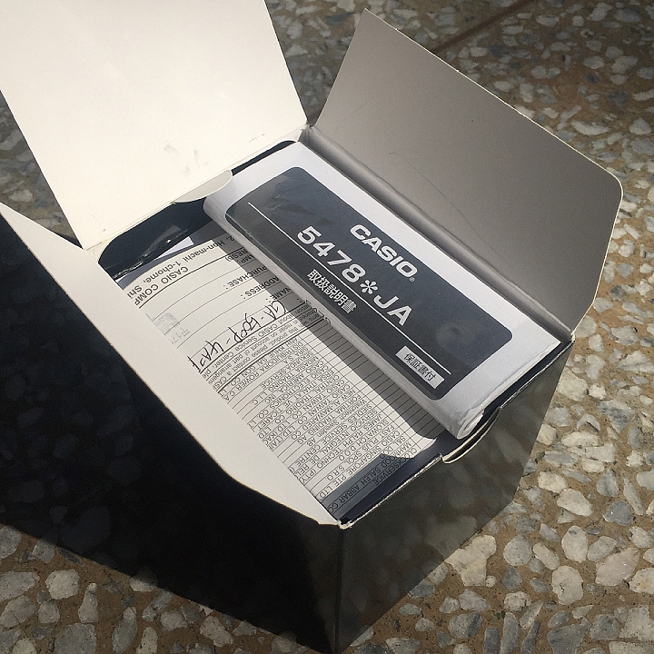 [開箱]CASIO G-SHOCK 紅黑碼錶運動錶 GA-500P-4AJF